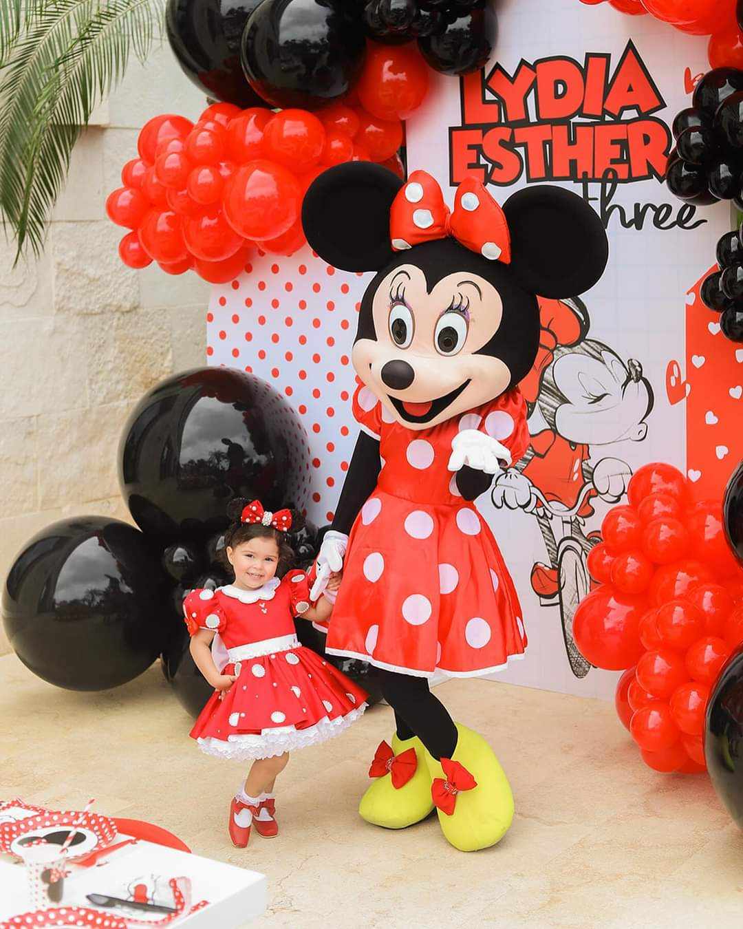 Minnie Mouse Deluxe Birthday Dress/ Minnie Mouse Outfit Birthday Dress/ Minnie Mouse Birthday Party