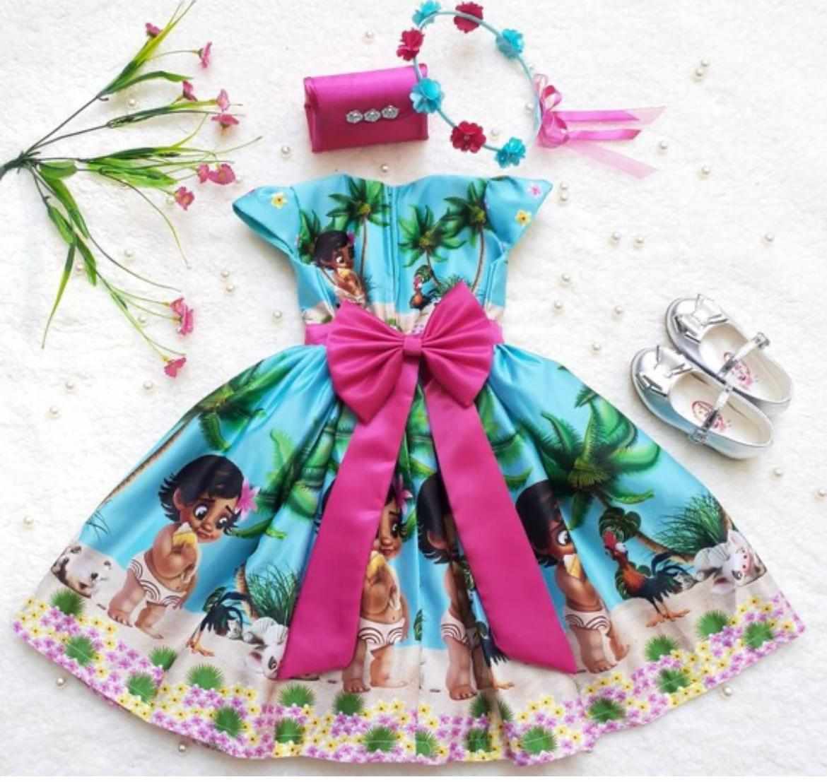 Moana Birthday Dress