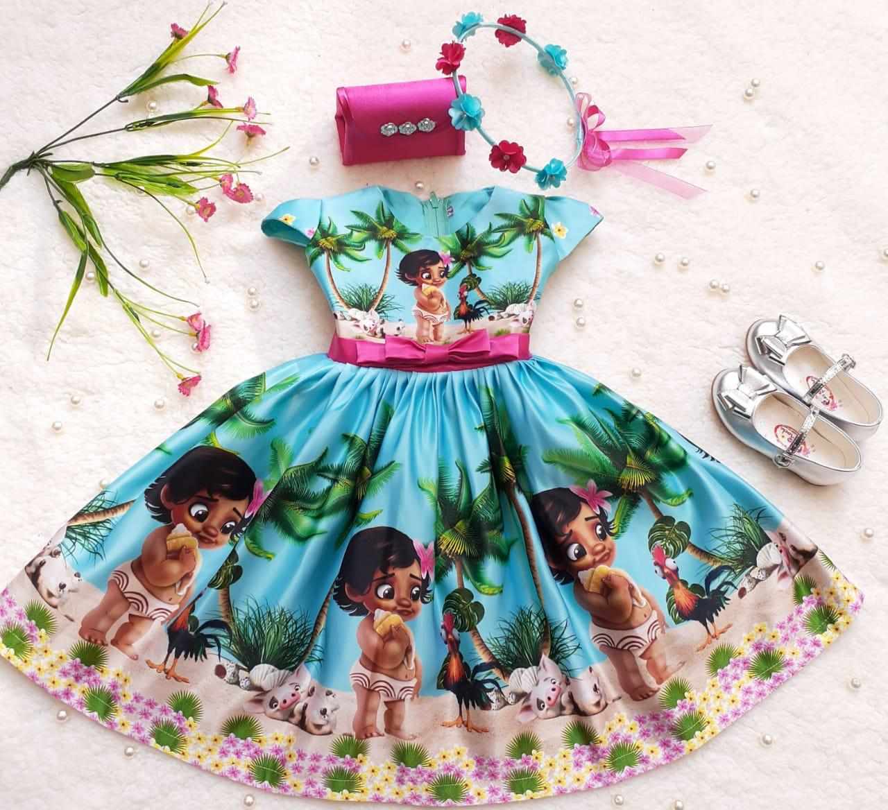 Moana Birthday Dress